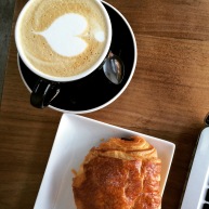 Latte and Croissant